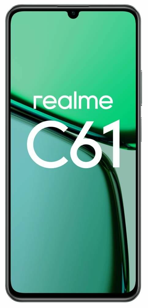 Смартфон REALME C61, 6/128ГБ, 6,74", камера 50Мп, NFC, Android 14 — фото 1