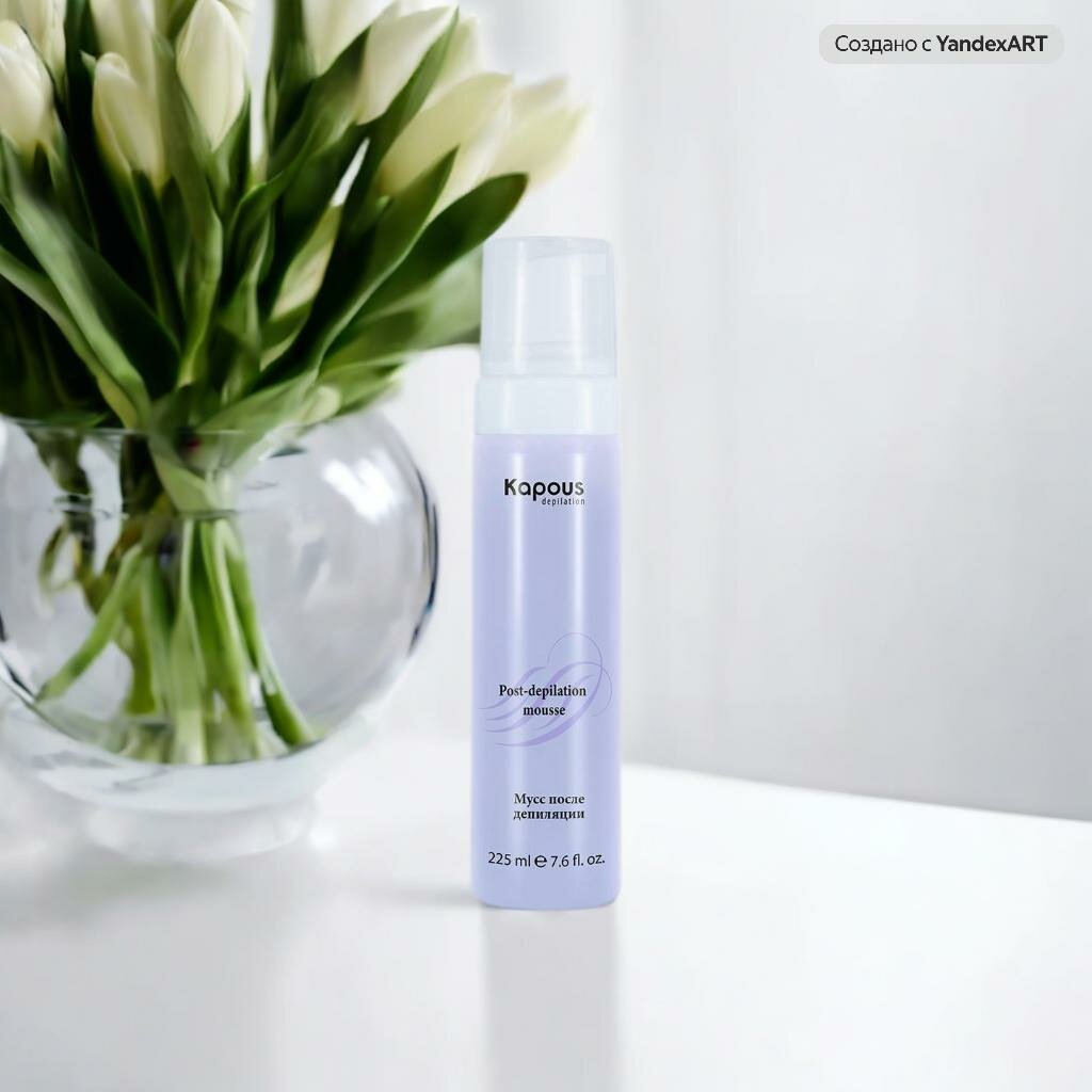 Мусс после депиляции Kapous Professional, для всех типов кожи, 225 мл — фото 1