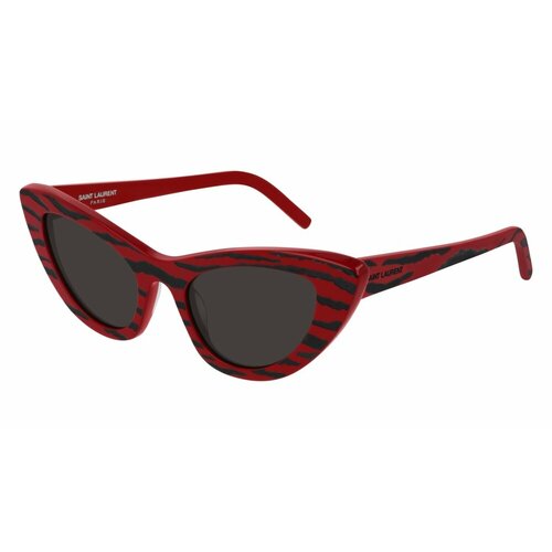 Солнцезащитные очки Saint Laurent красный 17000₽