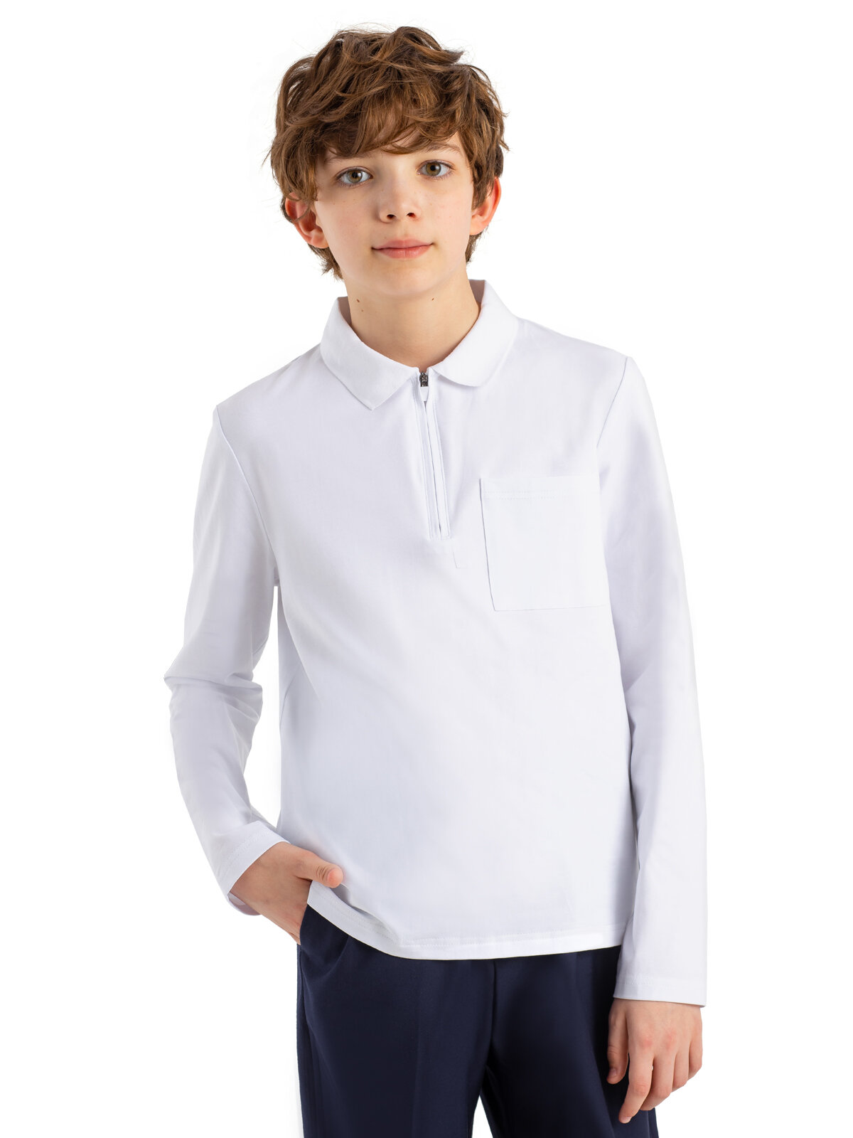 Лонгслив Kapika, размер 164, серый — фото 1