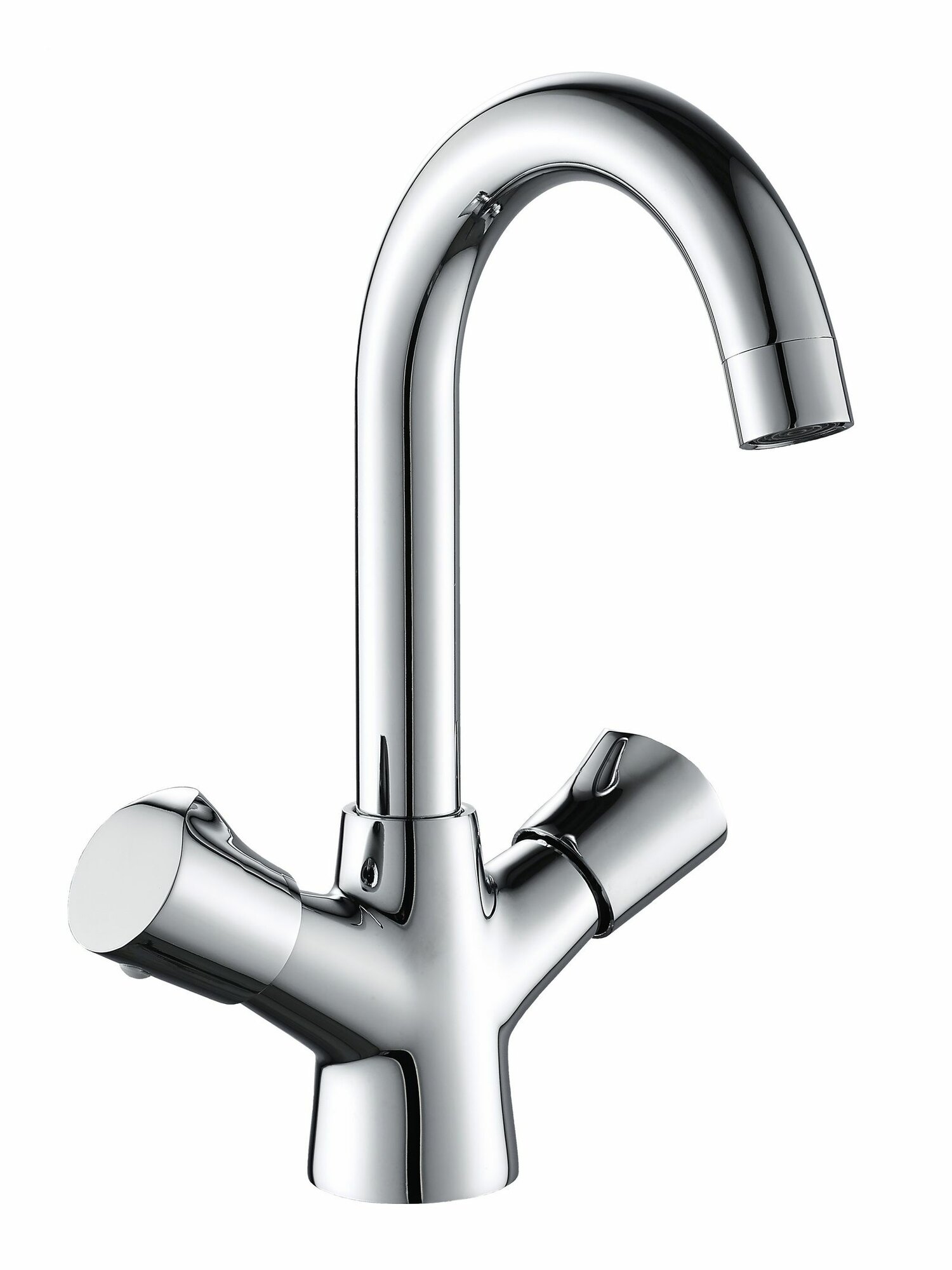 Смеситель Diadonna D80-750358, для кухни, высокий излив, хром — фото 1