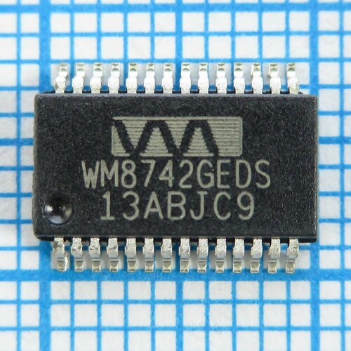 WM8742 - Цифро-аналоговый преобразователь