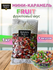 Мини карамель Баян Сулу с фруктовыми вкусами Fruit mini цветная 1...