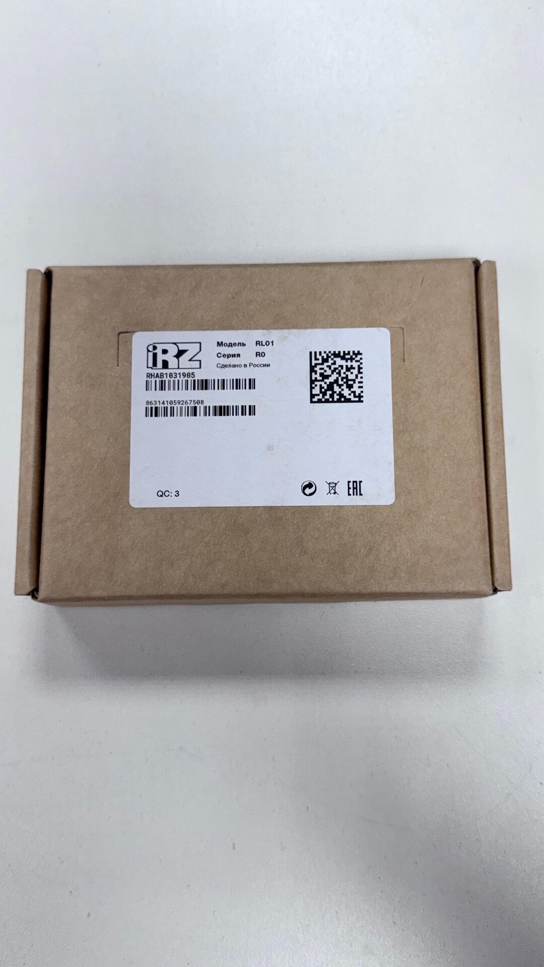 Роутер iRZ RL01w RHAB1031905, Wi-Fi, 100 Мб/с, SIM-карты 3G и 4G
