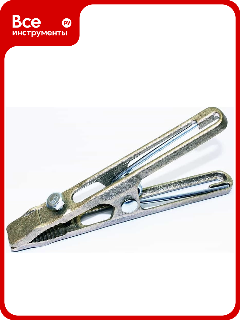 Клемма заземления КЗ-200А латунь Дока DK.4210.12960