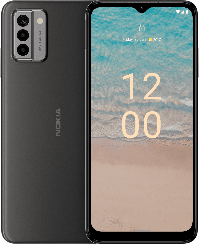 Смартфон Nokia G22, 4/128Gb Global, Meteor Gray