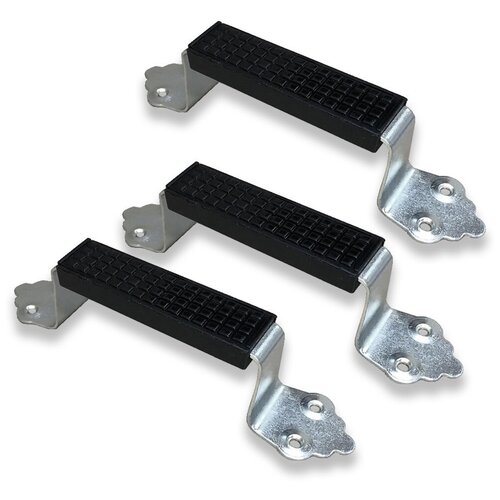 Ручка-скоба РС-100-5, цинк (в комплекте 3 штуки)