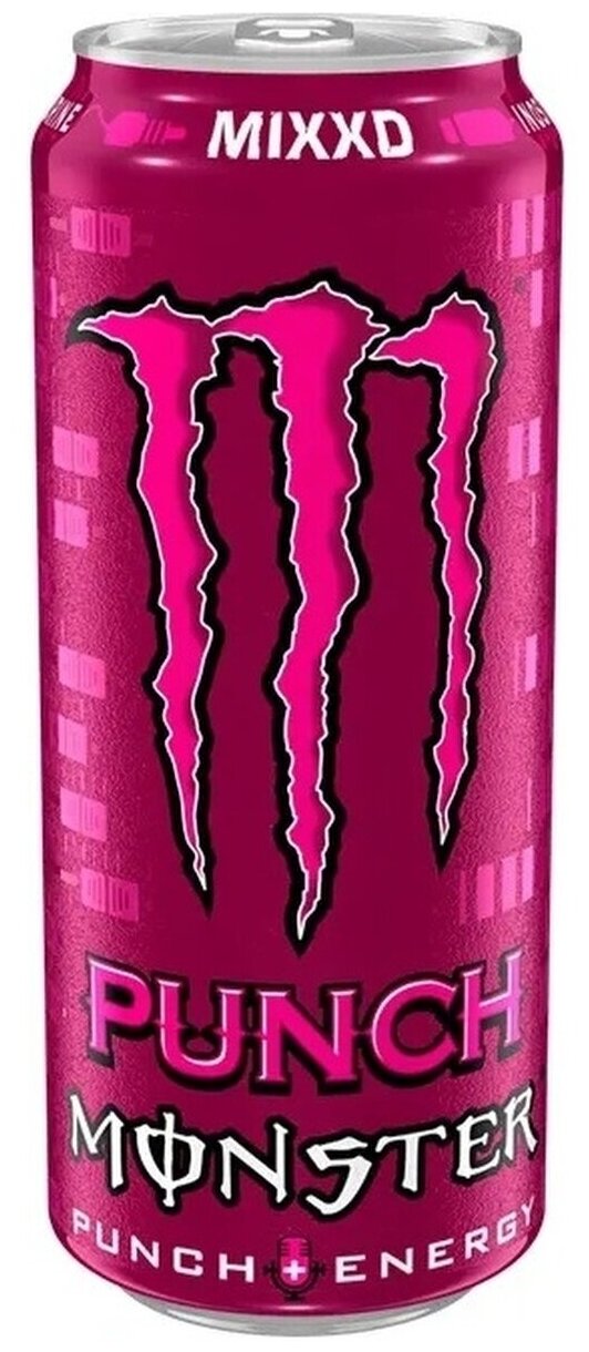 Энергетический напиток Monster Mixxd Punch / Монстер Микс Пунш 500мл (Ирландия) - фотография № 4