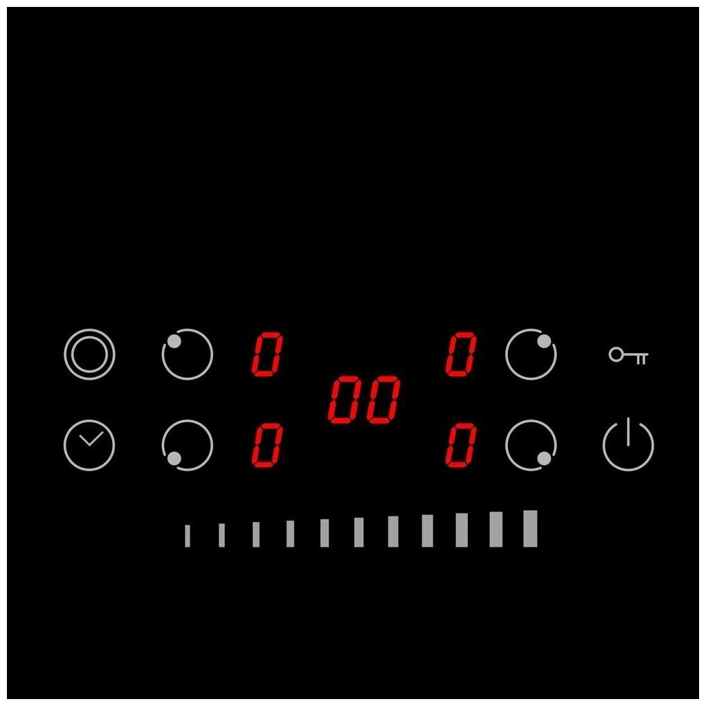 Электрическая варочная поверхность Korting HK 62550 B - фотография № 2