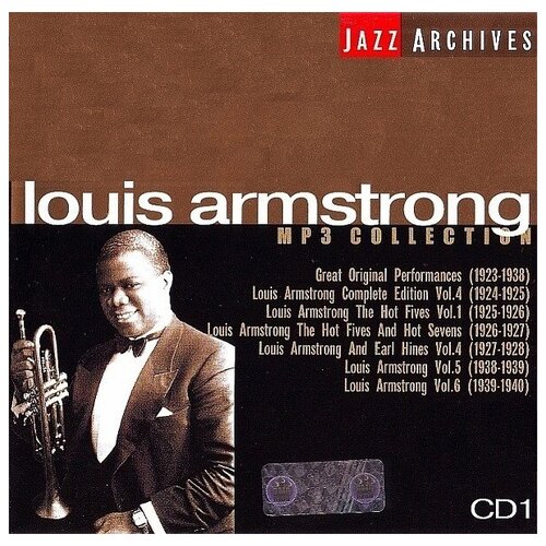 AUDIO CD Louis Armstrong CD1 (MP3) перст судьбы отважная охотница или дочери скваттера mp3 mp3 audiobook in russian 1 cd