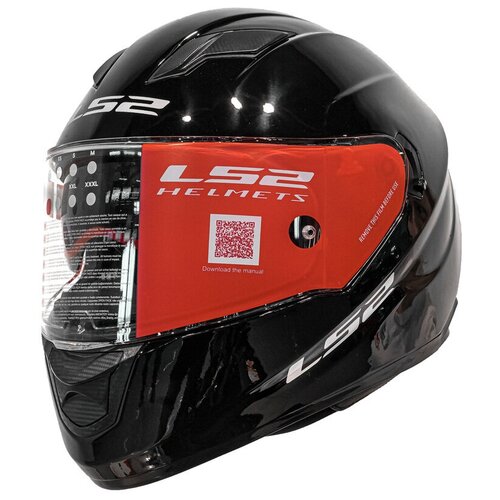 Шлем LS2 FF320 Stream Evo Solid Black, L