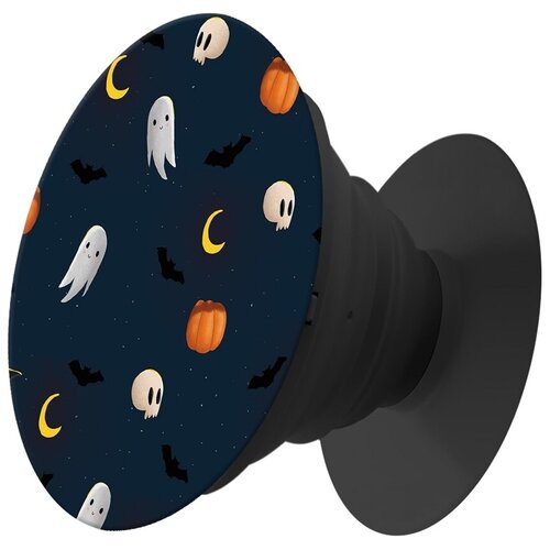 фото Пластмассовый держатель krutoff для телефона попсокет хэллоуин - покошмарим krutoff group