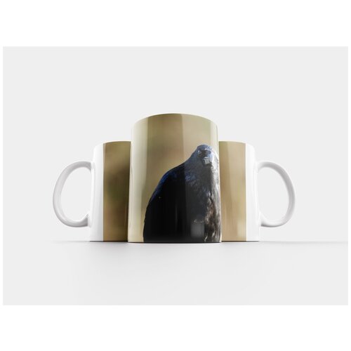 фото Кружка "ворона, птица, чернить" 320 мл lotsprints