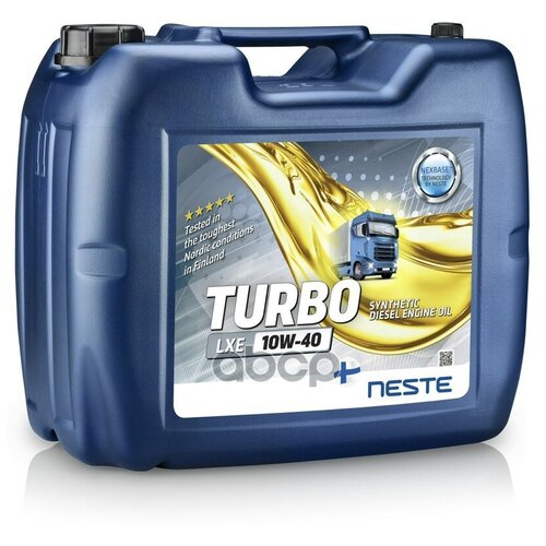 NESTE Масло Моторное Neste Turbo Lxe 10w40 20л.