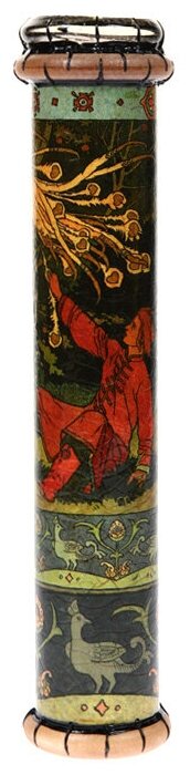 Калейдоскоп "Билибин. Жар-птица" . Ручная авторская работа, Красивое стекло