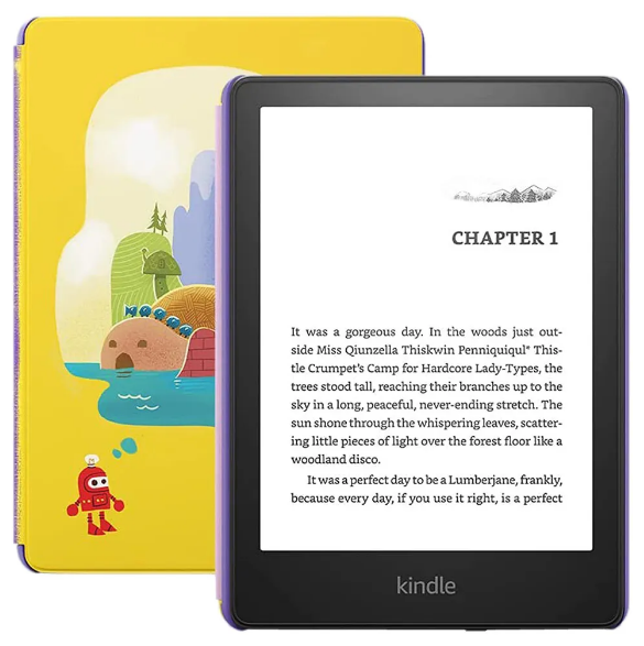 Электронная книга Amazon Kindle Paperwhite 2021 Kids Edition 8 ГБ Yellow