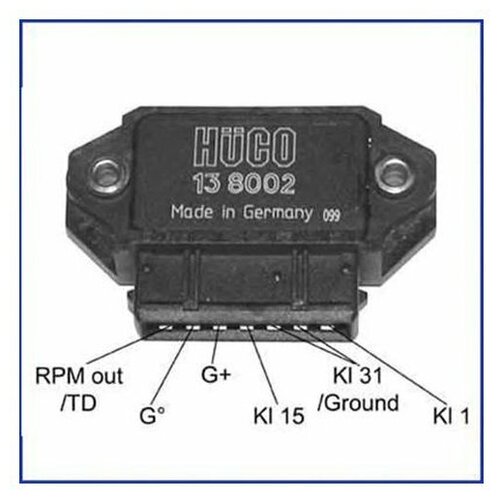 Коммутатор зажигания Huco 138002