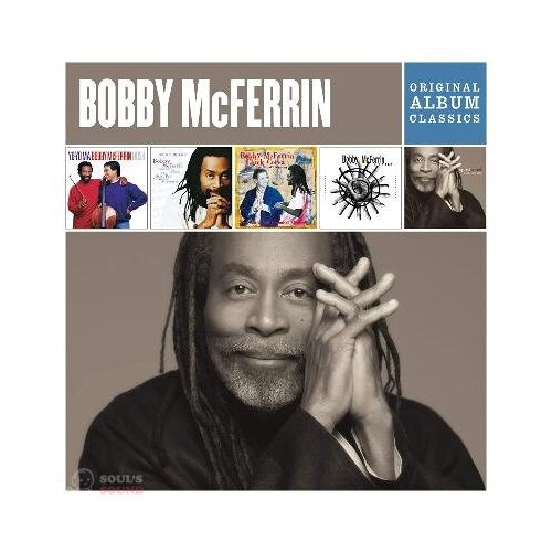 Компакт-диски, Sony Music, BOBBY MCFERRIN - Original Album Classics (Hush / Paper Music / The Mozart Sessions / Circlesongs / Spirityouall) (5CD)