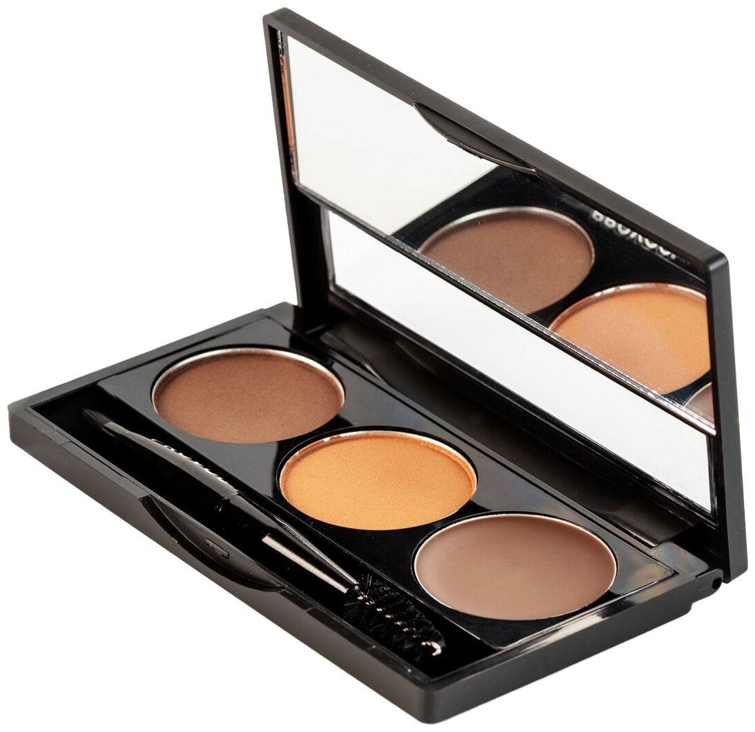 PROVOC EYEBROWNS Brow Palette 02 Warm Brown    