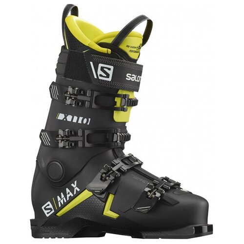 фото Горнолыжные ботинки salomon s/max 110 x black/acid green (20/21) (27.5)