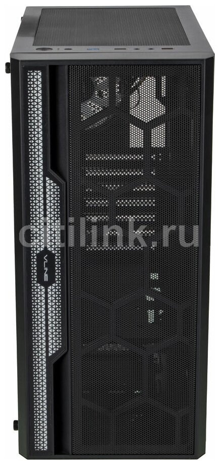 Корпус ATX Formula V-LINE 2052, Midi-Tower, без БП, черный