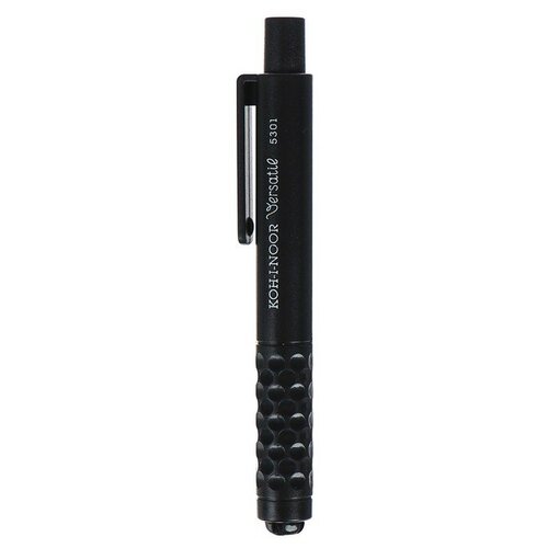 Koh-I-Noor Держатель для карандашей Koh-I-Noor 5301, пластик с грифелем, L120 мм, d4,5-5,6 мм, черный