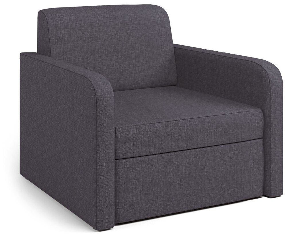 Кресло-кровать Шарм-Дизайн Бит Куба серый