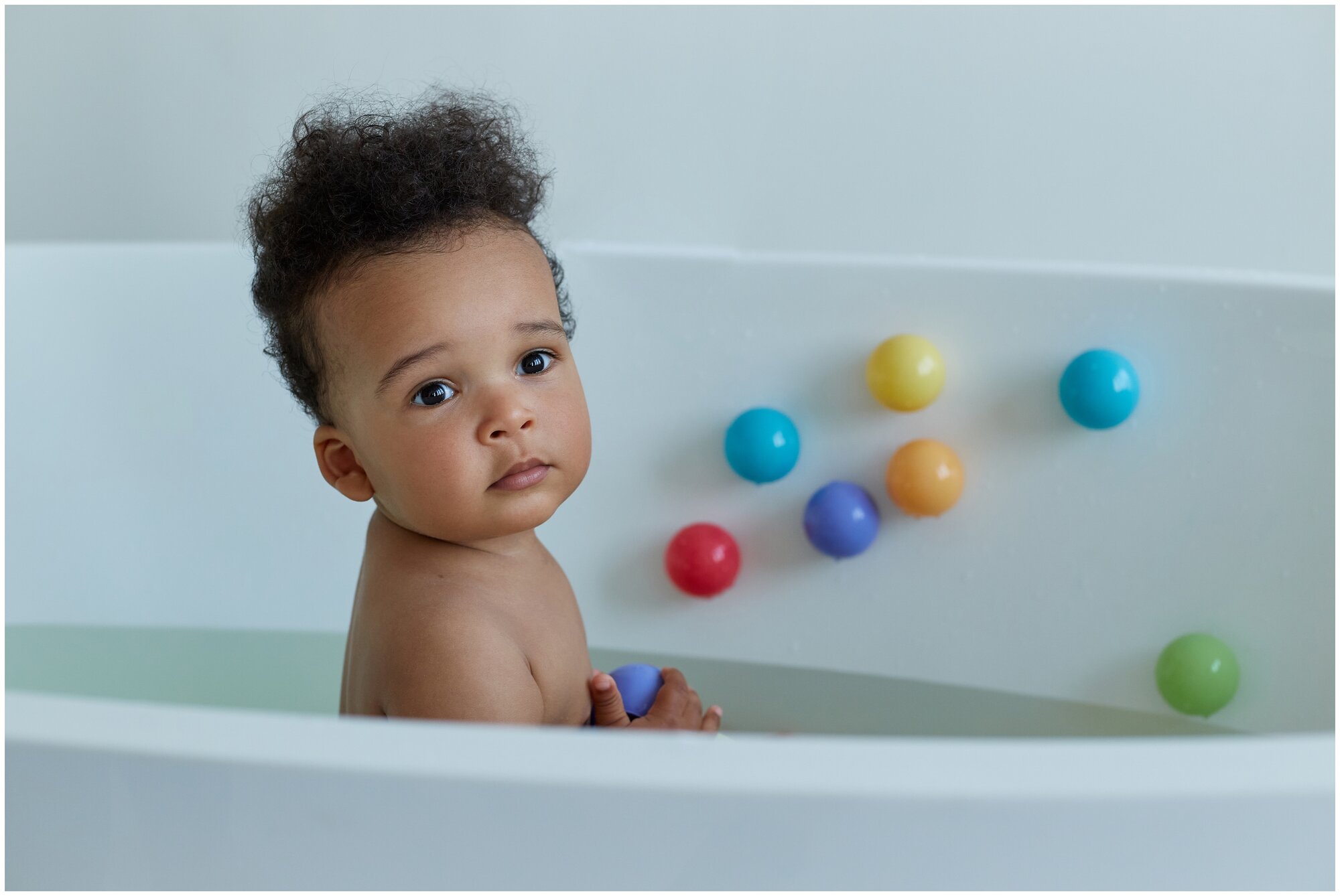 Набор игрушек для ванны Happy Baby, Iqbubbles 6 шт. - фото №15