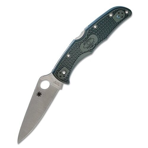 Нож складной Endura 4 Spyderco 10PGRE, сталь ZDP-189 Satin Plain, рукоять термопластик FRN, (British Racing Green) зелёный