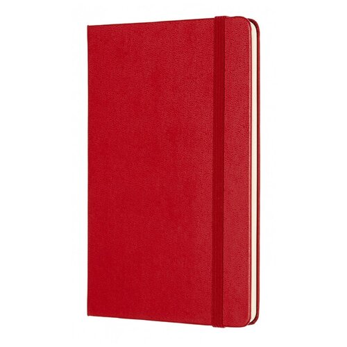 Блокнот Moleskine Classic Medium 115х180, 240 листов QP052F2, красный блокнот moleskine classic qp062k15 large 130х210мм 240стр нелинованный твердая обложка зеленый