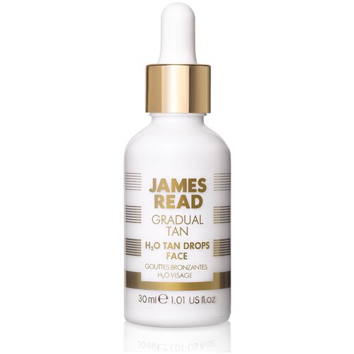 JAMES READ Капли-концентрат - освежающее сияние H2O TAN DROPS FACE (серия GRADUAL TAN), 30 мл концентрат автозагар для тела james read gradual tan капли концентрат освежающее сияние h2o tan drops face