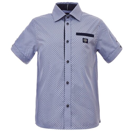 Рубашка Silver Spoon, размер 146, серый сорочка el fa mei средней длины застежка отсутствует короткий рукав размер 52 голубой