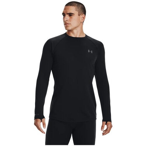 фото Термобелье (верх) under armour packaged base 2.0 crew черный 3xl 1343244-001