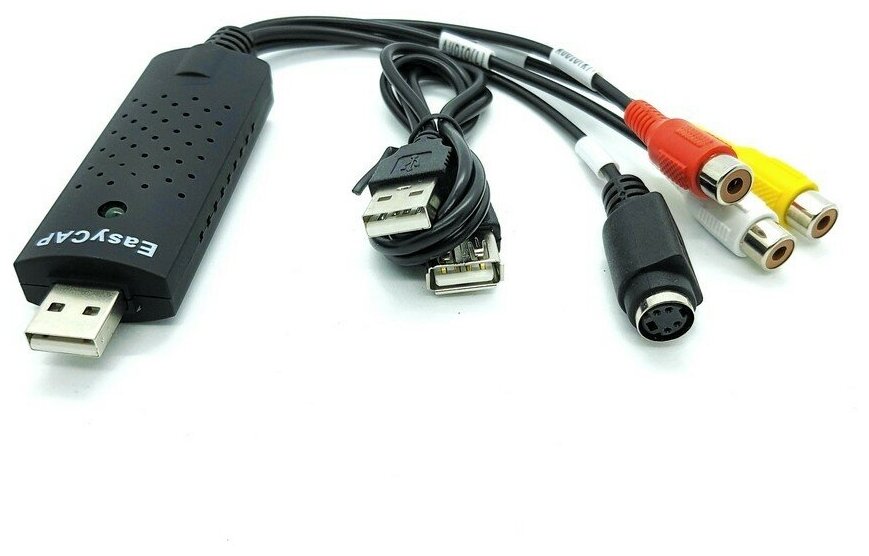 Устройство видеозахвата EasyCAP USB 2.0 оцифровщик Easy Cap