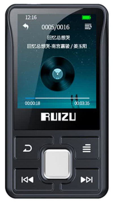 HiFi плеер RUIZU X55 8Gb Bluetooth Black