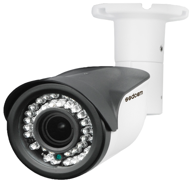 IP камера SSDCAM IP-710 (2.8-12мм) 5Мп - уличная цилиндрическая - вариофокальный объектив - ИК подсветка до 40м - матрица Sony STARVIS