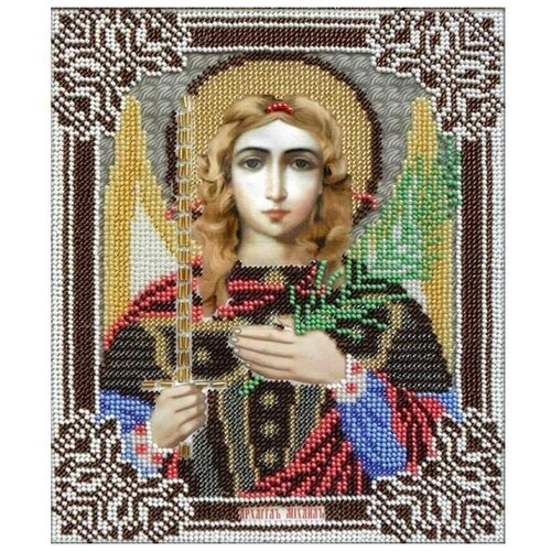 Набор вышивки бисером Святой Архангел Михаил, 18x22 см, Вышиваем бисером