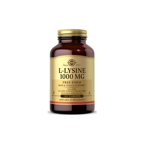 L-Lysine 1000 мг 100 таблеток swiss nutrition technology l lysine 90 таблеток