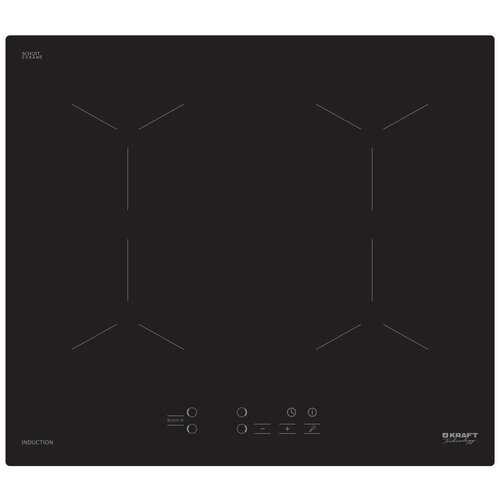 Индукционная варочная панель KRAFT TCH-IHK7001 независимая черный 2997000₽