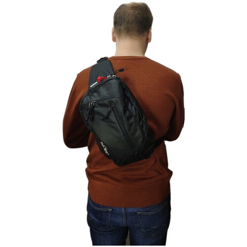 Однолямочный рюкзак-слинг Tatonka Hip Sling Pack black