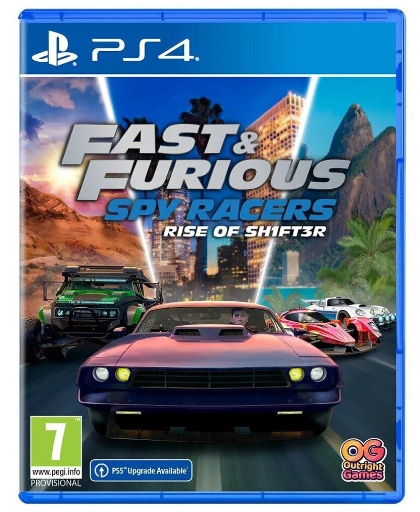 Fast and Furious: Spy Racers Rise of SH1FT3R [Форсаж: Шпионы-гонщики Подъем][PS4, русская версия]