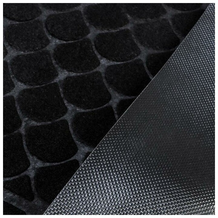 Коврик влаговпитывающий «Чешуйки», 60×90 см, цвет чёрный - фотография № 5