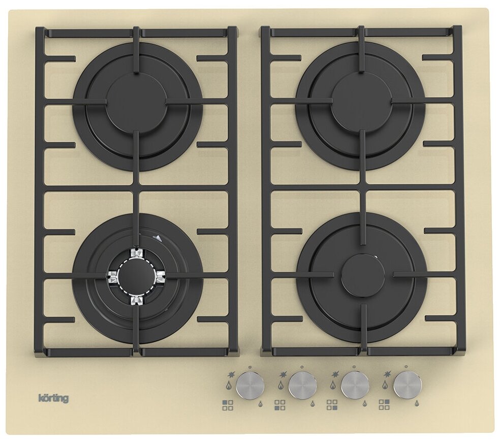 Газовая варочная панель Korting HGG 6825 CTB