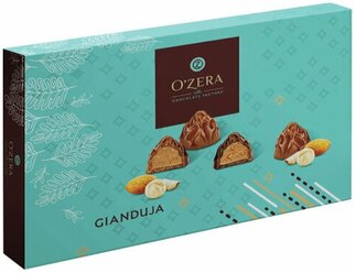 Конфеты шоколадные O'ZERA "Gianduja", 225 г, картонная коробка, УК735, 1 шт.