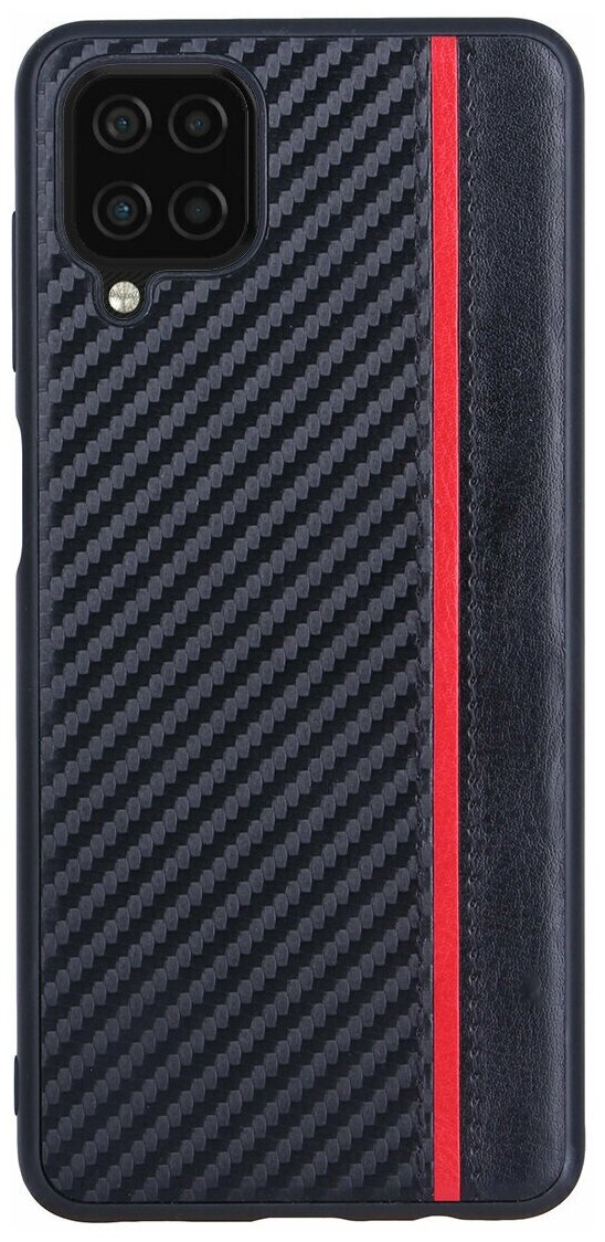 Накладка G-Case Carbon для Samsung Galaxy A12 SM-A125 / A12 Nacho SM-A127 / M12 SM-M127, черная