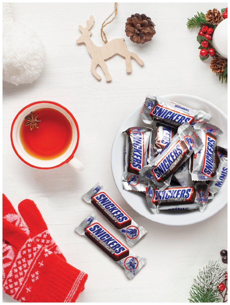 Snickers minis Пломбир 2.9кг RU - фотография № 4