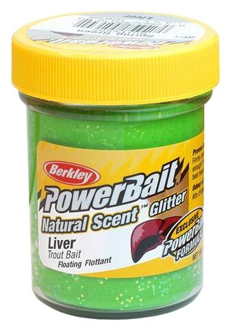 Насадка Berkley PowerBait Natural Scent Glitter Trout Bait