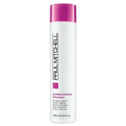 Paul Mitchell Super Strong Shampoo - Восстанавливающий шампунь 300 мл paul mitchell кондиционер strength super strong daily для поврежденных волос 1000 мл