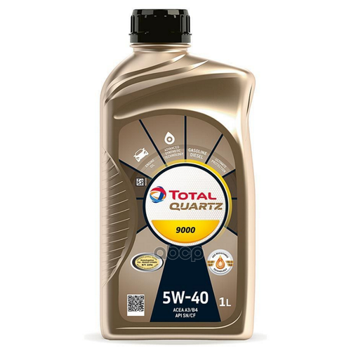 Моторное масло Total QUARTZ 9000 ENERGY 5W-40 Синтетическое 1 л