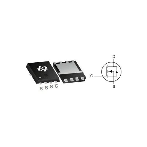 Микросхема QM3052M6 N-Channel MOSFET 30V 62A PRPAK5X6 100 шт лот cj2310 screen s10 sot 23 n channel 60v 3a mosfet chip new spot